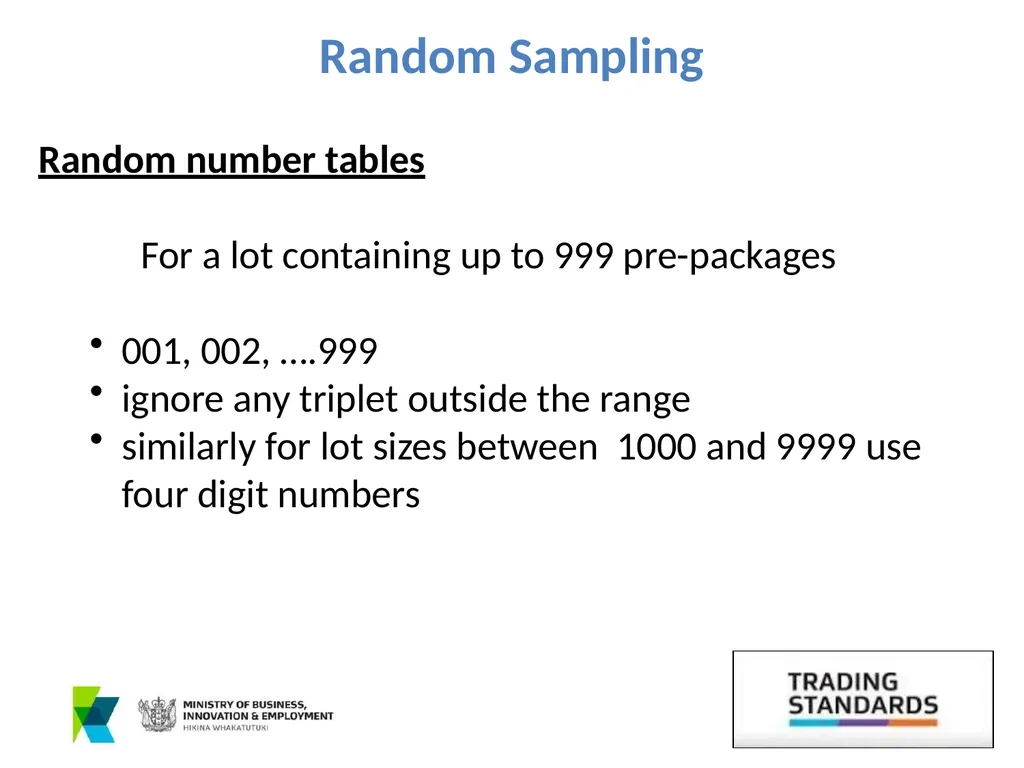 OIML RECOMMENDATION R87 PRE-PACKAGED PRODUCTS Ben - slide 16 of 35