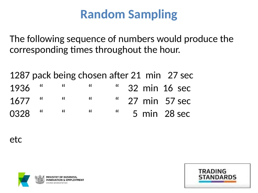 OIML RECOMMENDATION R87 PRE-PACKAGED PRODUCTS Ben - slide 27 of 35