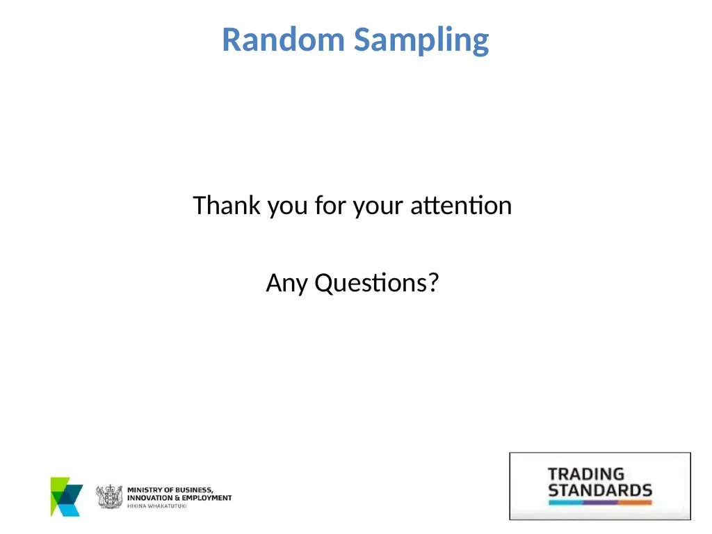 OIML RECOMMENDATION R87 PRE-PACKAGED PRODUCTS Ben - slide 35 of 35