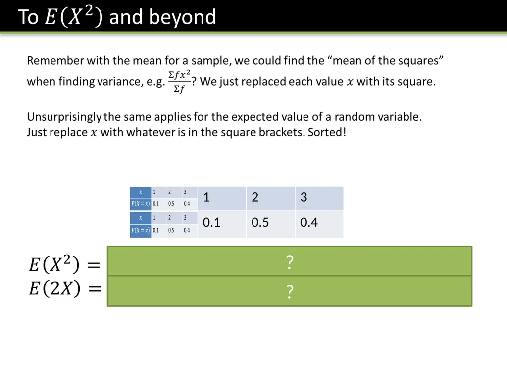 S1: Chapter 8 Discrete Random Variables - slide 17 of 25