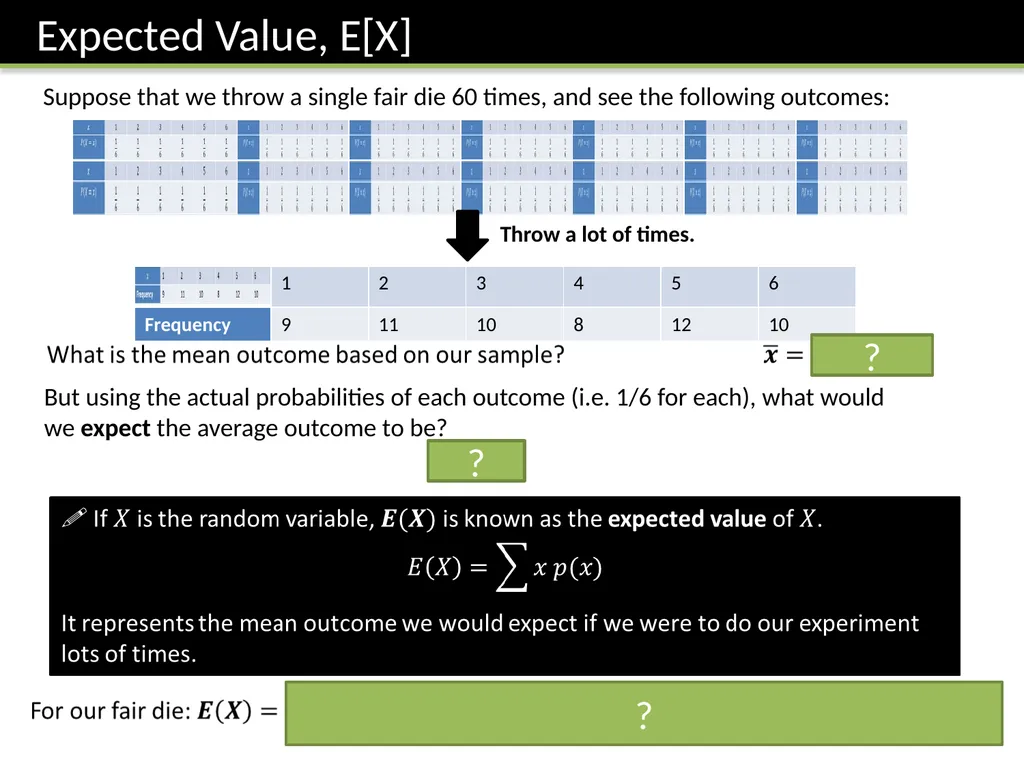 S1: Chapter 8 Discrete Random Variables - slide 14 of 25
