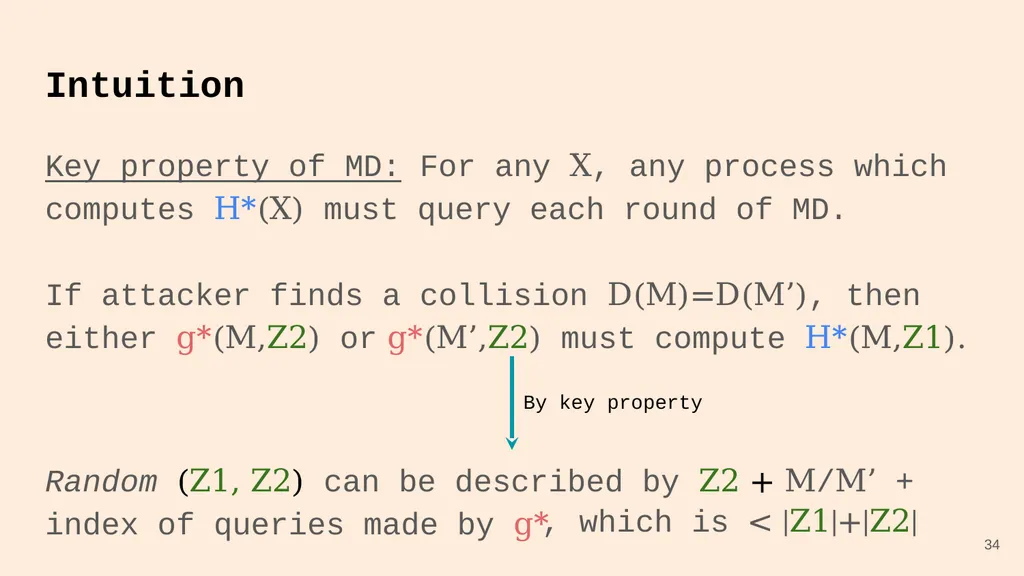 Random Oracle Combiners Joint work with Yevgeniy - slide 34 of 37