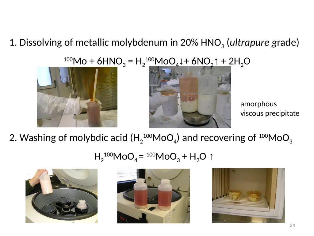 Molybdenum: properties and production Roman Boiko - slide 34 of 37