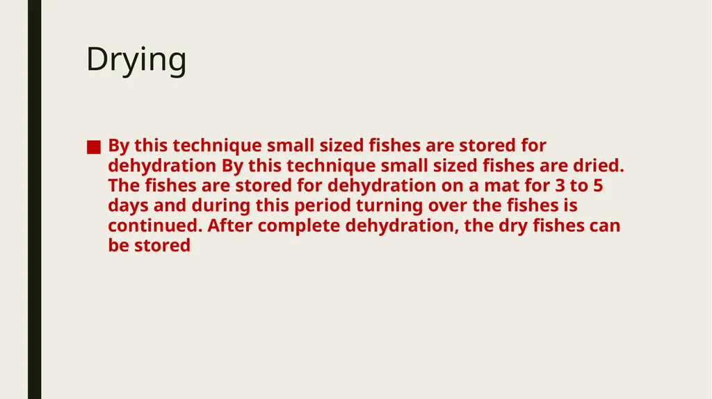Methods Fish preservation By Dr. K. Usha Rani DNR. - slide 8 of 11