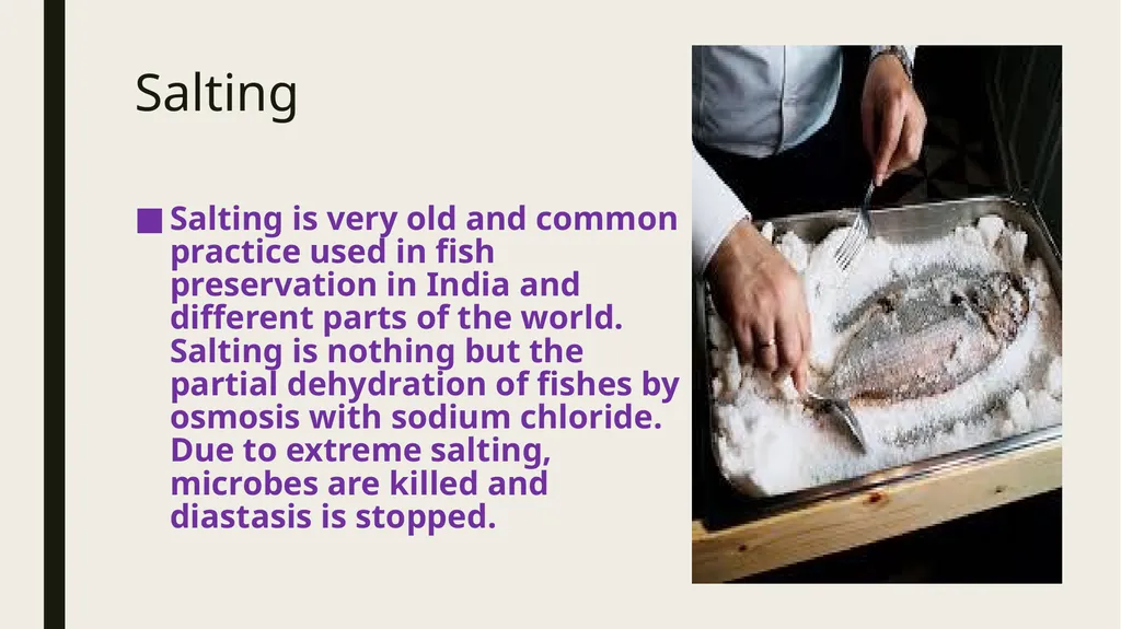 Methods Fish preservation By Dr. K. Usha Rani DNR. - slide 6 of 11