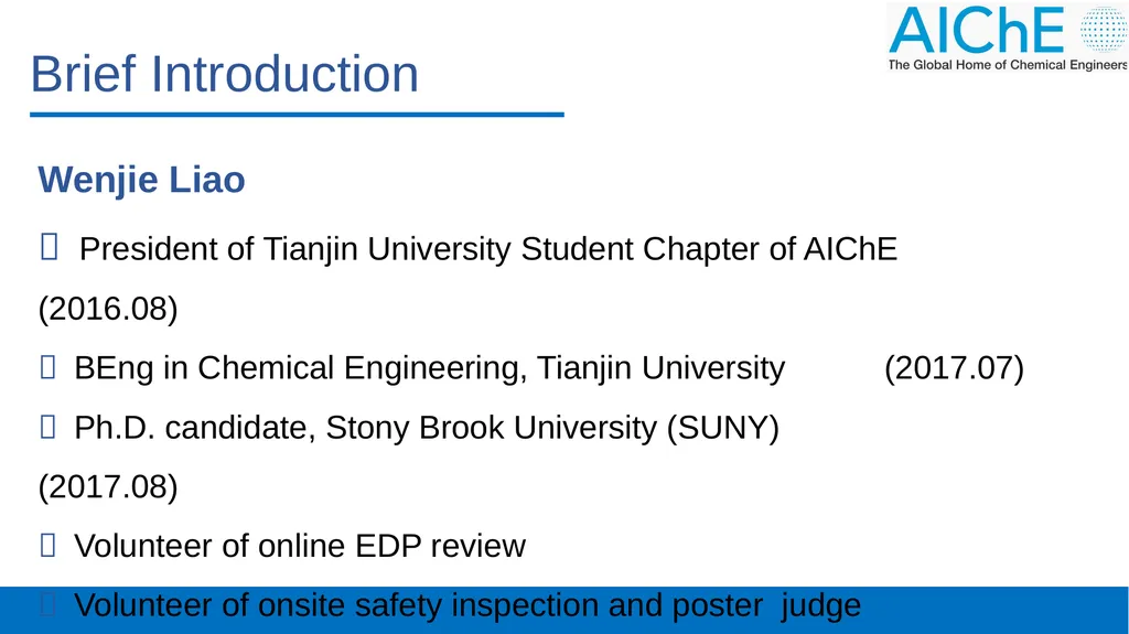 Compete in and Host a Chem-E-Car Competition - slide 3 of 13