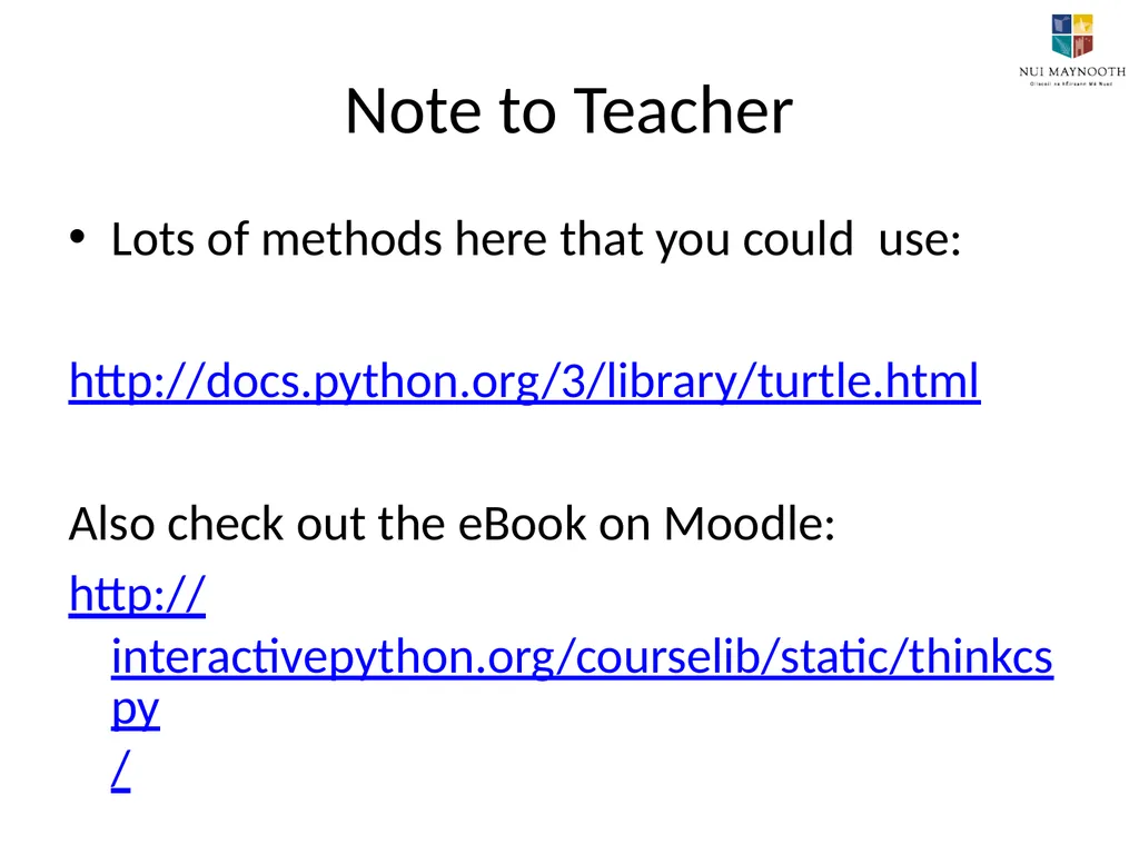 Introduction to Python Lesson 4 Modules, Objects - slide 9 of 10