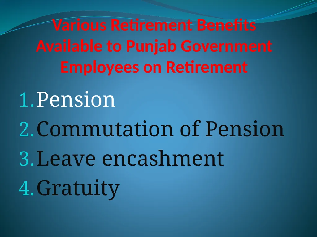 Pension and other Retirement Benefits By: S.P. - slide 2 of 36