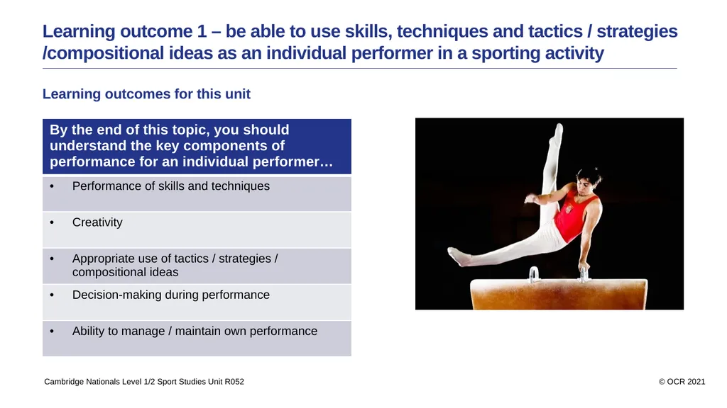 Contents Aims Learning outcome 1 – be able to use - slide 3 of 26