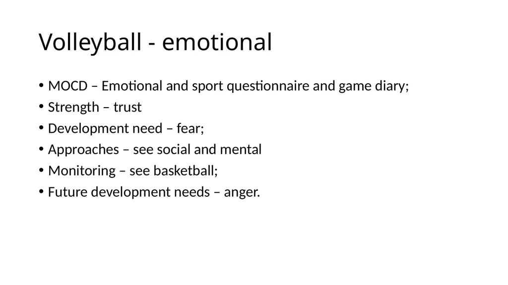 Higher PE Course overview - revision Swimming - slide 7 of 11