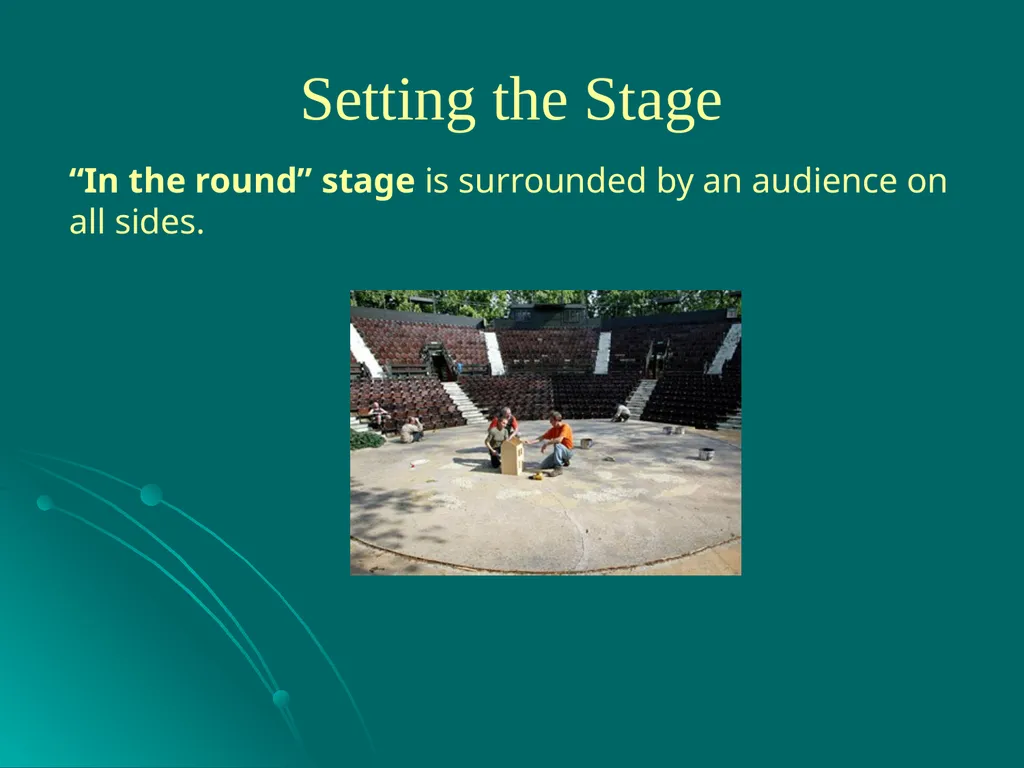 Drama A drama is a story enacted onstage for a - slide 17 of 28