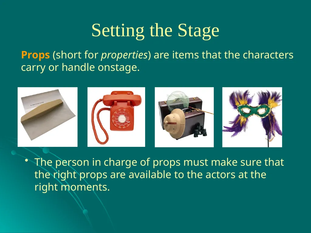 Drama A drama is a story enacted onstage for a - slide 24 of 28