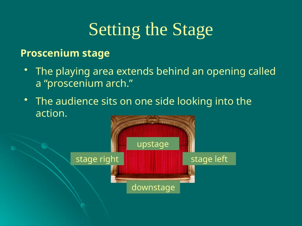 Drama A drama is a story enacted onstage for a - slide 18 of 28