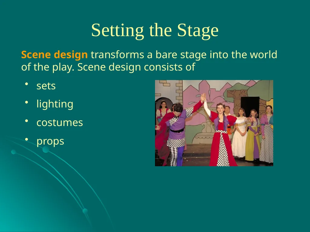 Drama A drama is a story enacted onstage for a - slide 20 of 28