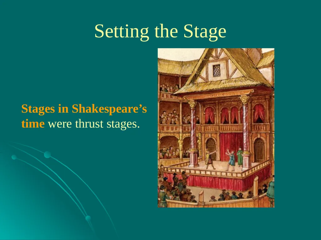 Drama A drama is a story enacted onstage for a - slide 19 of 28