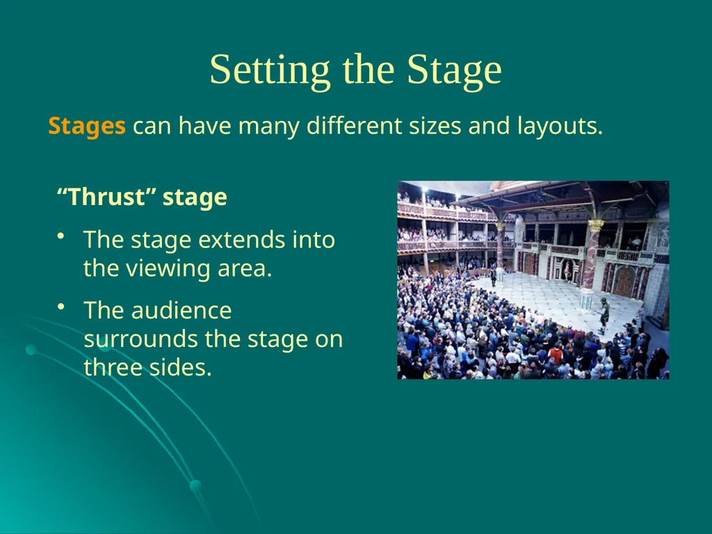 Drama A drama is a story enacted onstage for a - slide 16 of 28