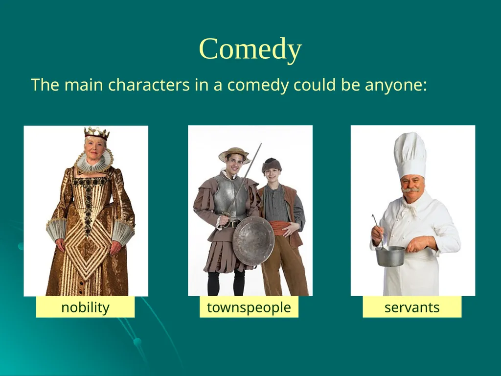 Drama A drama is a story enacted onstage for a - slide 9 of 28