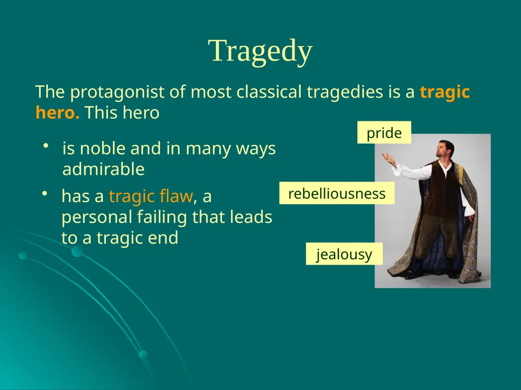 Drama A drama is a story enacted onstage for a - slide 7 of 28