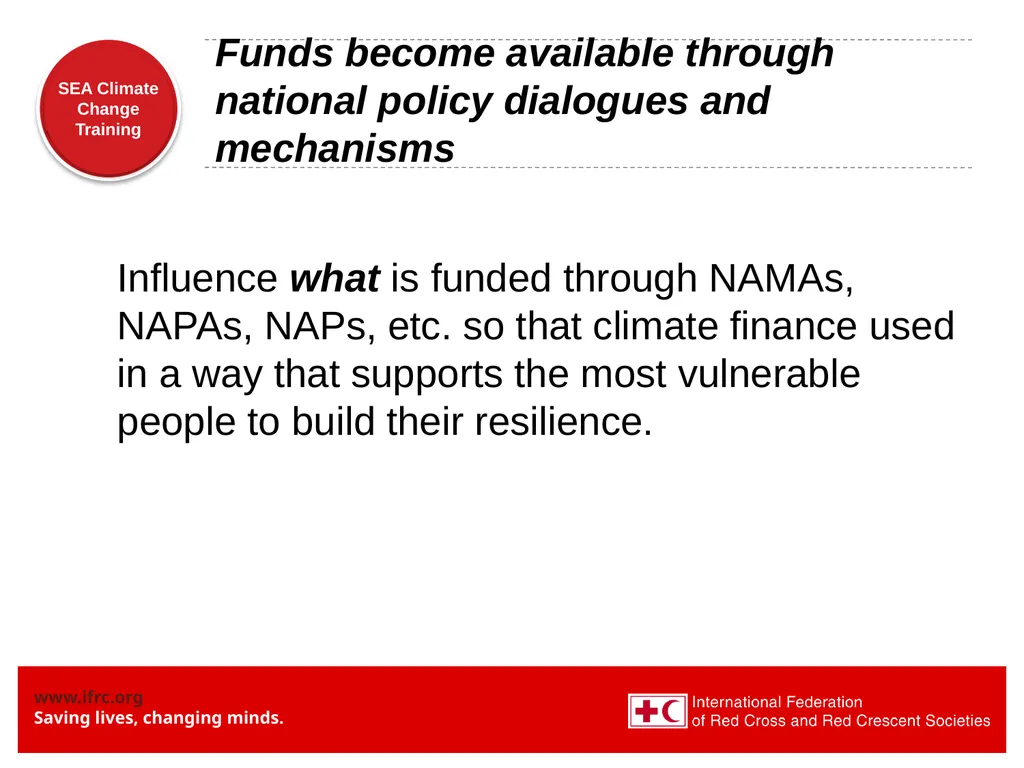 Institutional Mechanisms and Climate Change - slide 11 of 15