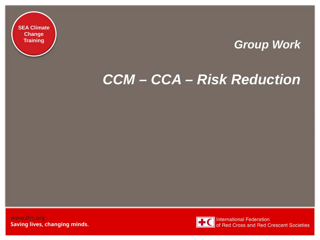 Institutional Mechanisms and Climate Change - slide 13 of 15