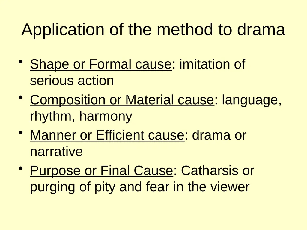Aristotle: Tragedy & Comedy Aristotle (384 – 322 - slide 6 of 32