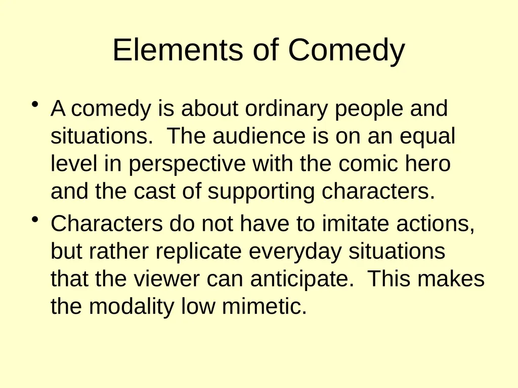 Aristotle: Tragedy & Comedy Aristotle (384 – 322 - slide 16 of 32