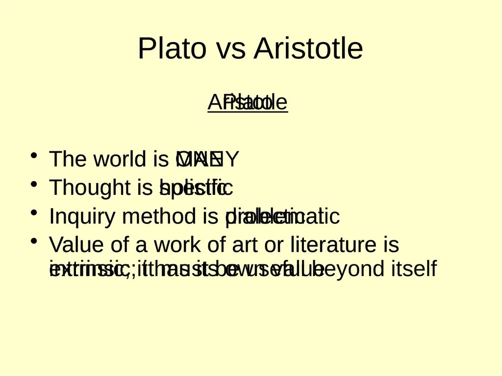 Aristotle: Tragedy & Comedy Aristotle (384 – 322 - slide 3 of 32