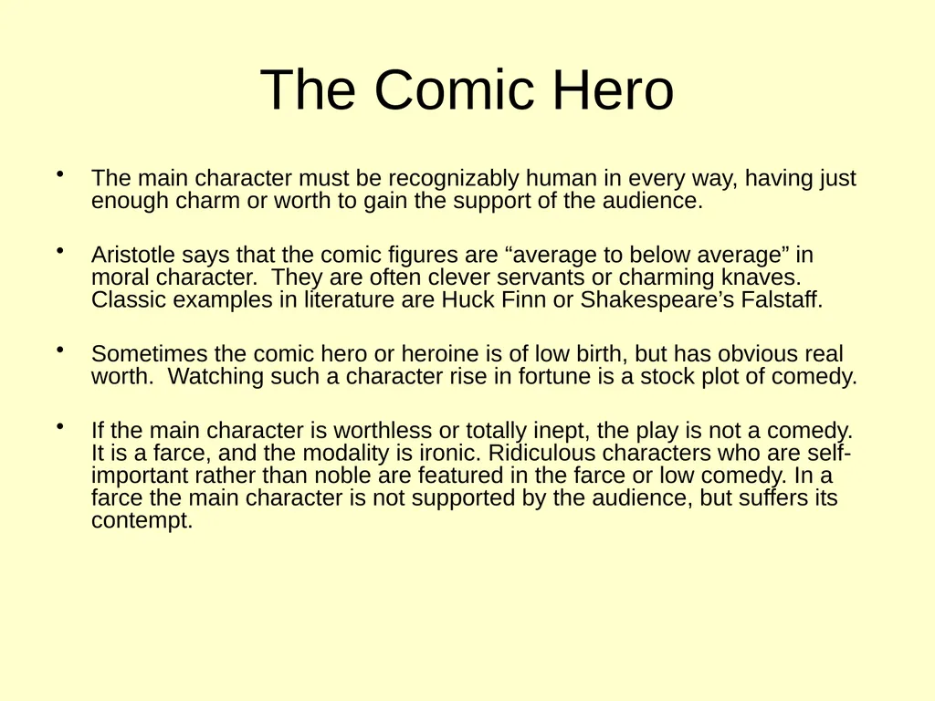 Aristotle: Tragedy & Comedy Aristotle (384 – 322 - slide 17 of 32