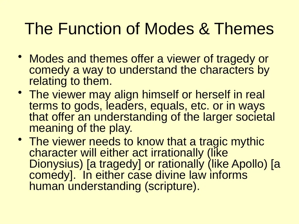 Aristotle: Tragedy & Comedy Aristotle (384 – 322 - slide 11 of 32