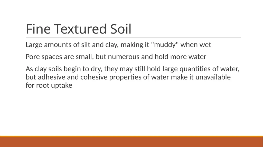 Soil Texture and Agriculture Soil Particles Most - slide 13 of 18
