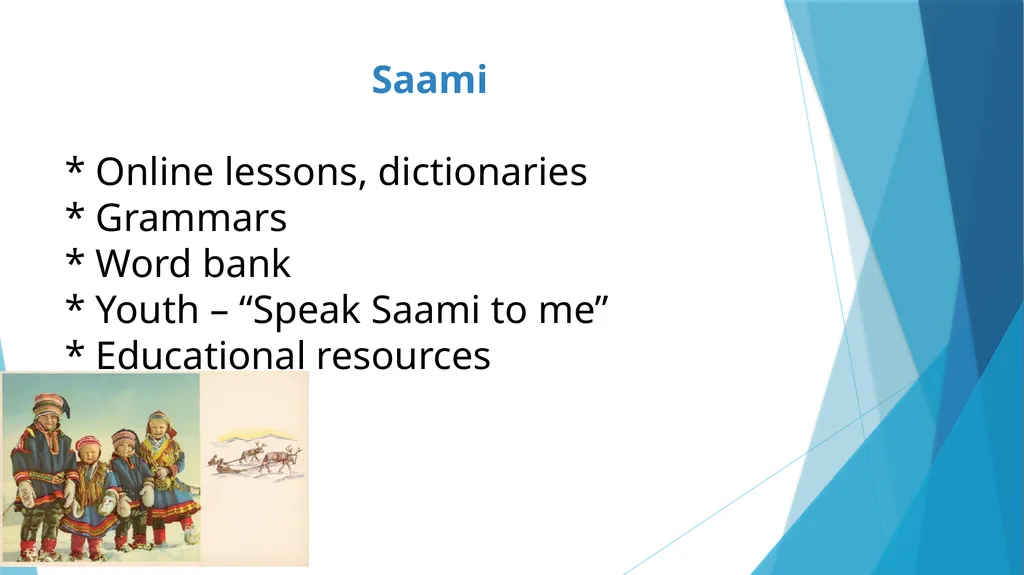 Arctic Languages Perspectives May 27, 2015 - slide 10 of 12