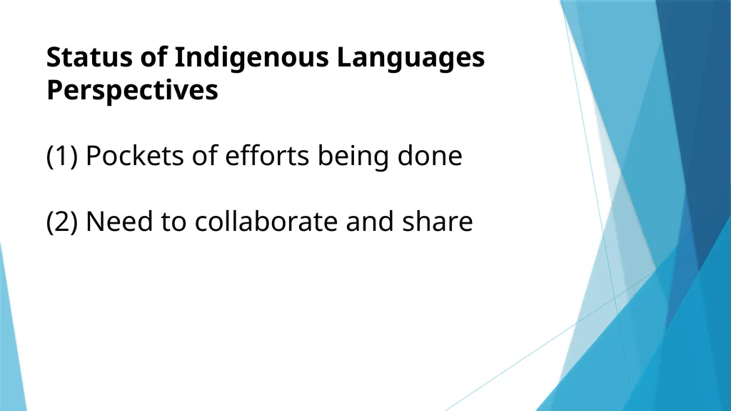 Arctic Languages Perspectives May 27, 2015 - slide 11 of 12