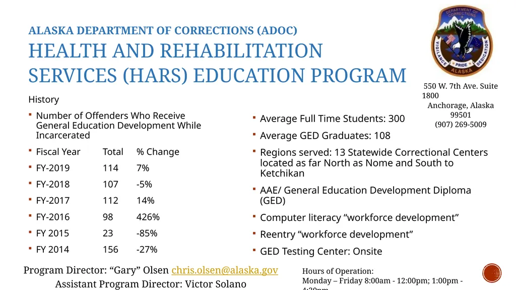 Alaska Adult Education Alaska Literacy Program - slide 5 of 17