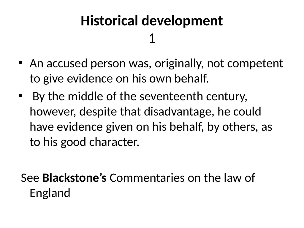 Good Character Directions When should they be - slide 5 of 33