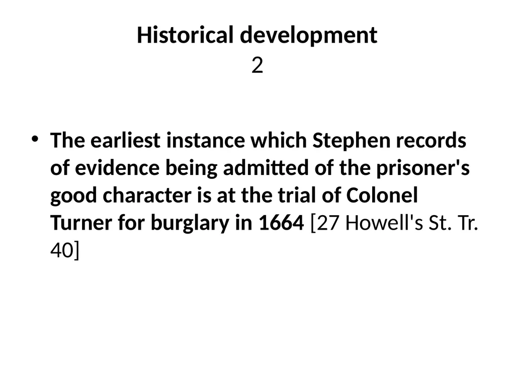 Good Character Directions When should they be - slide 6 of 33