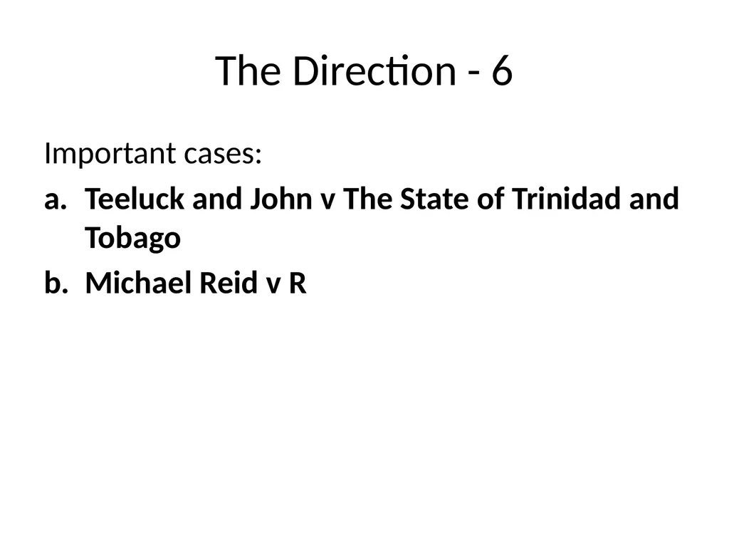 Good Character Directions When should they be - slide 24 of 33