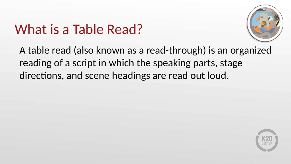 Stick to the Script Essential Questions How can a - slide 12 of 21