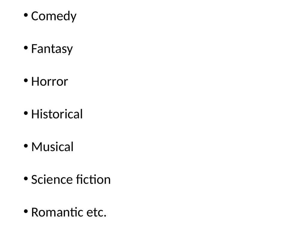 What is documentary? A documentary is a - slide 5 of 8