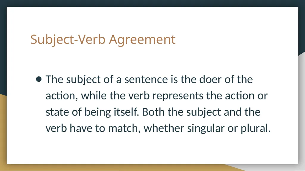 The Writing and Reading Center Grammar, Editing, - slide 9 of 23