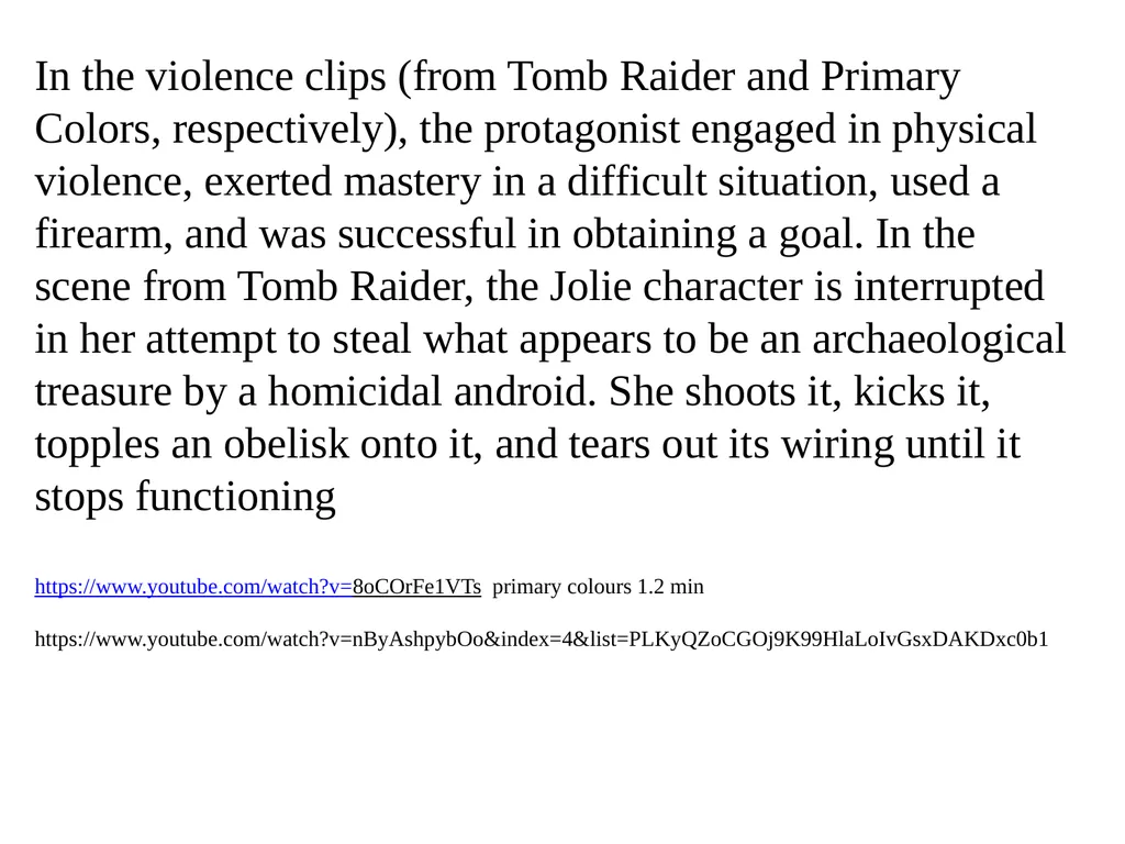 Taylor and Setters (2011) Viewing clips featuring - slide 7 of 18