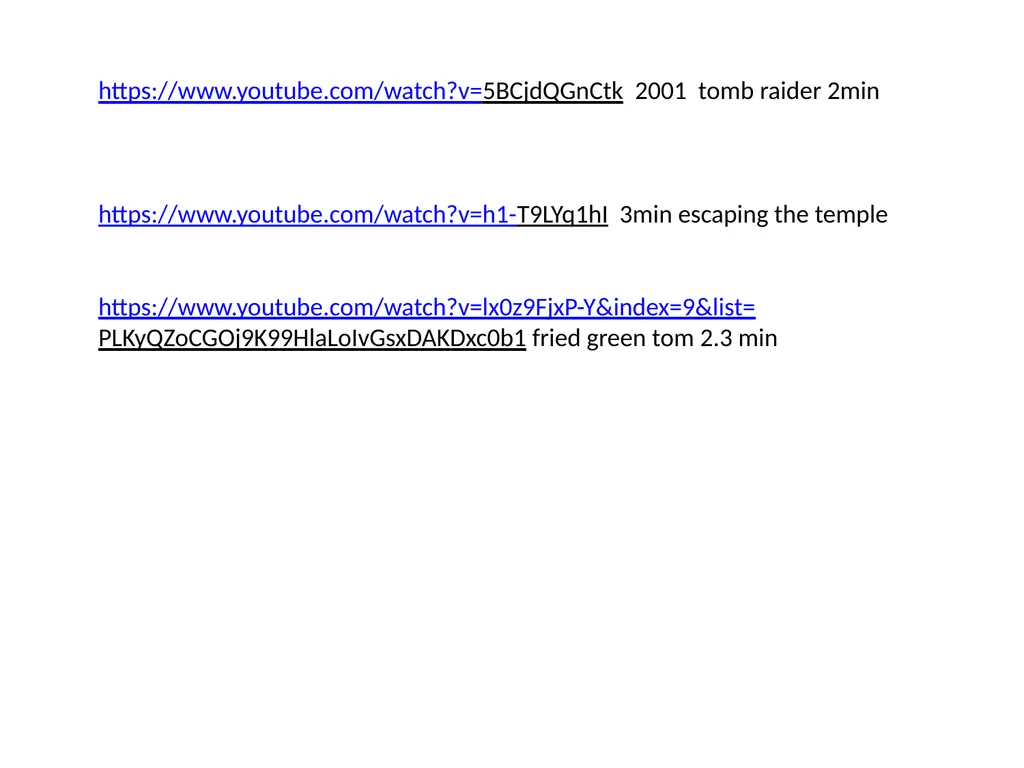 Taylor and Setters (2011) Viewing clips featuring - slide 8 of 18