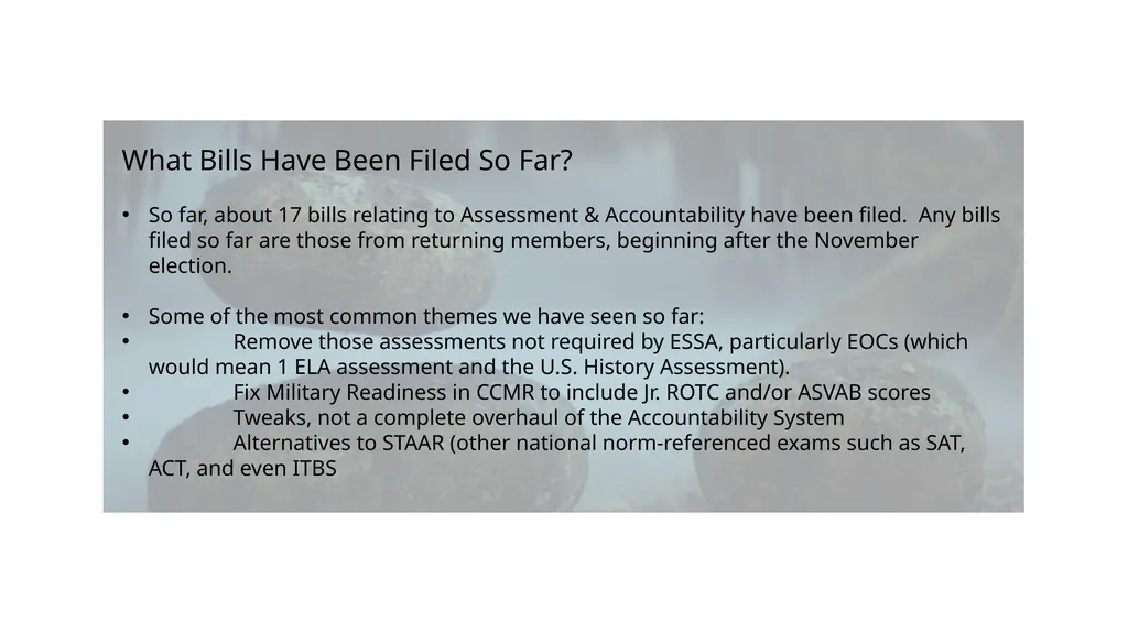 STAAR WARS: The 89th Legislative Session Terry - slide 9 of 15