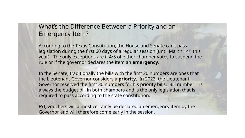 STAAR WARS: The 89th Legislative Session Terry - slide 6 of 15