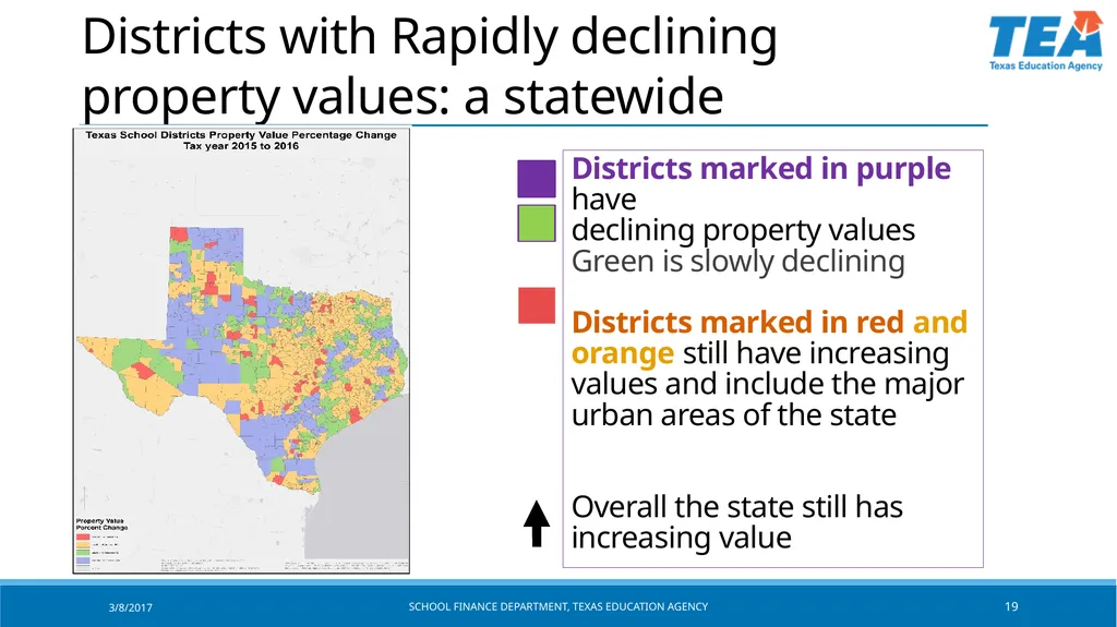 Texas Education Agency October 2017 State Funding - slide 19 of 37