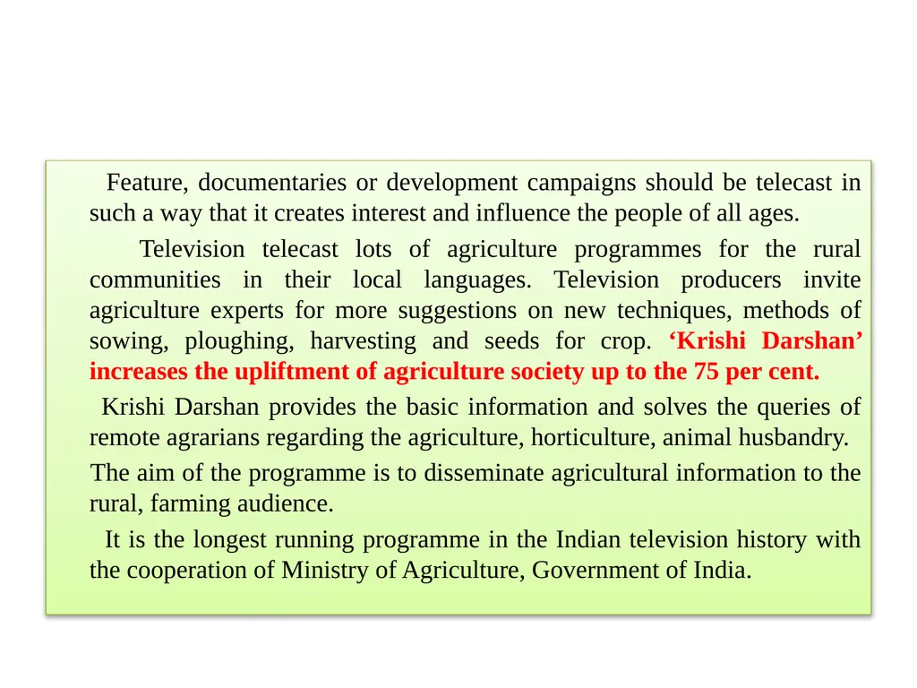 Krishi Darshan (PPT 1) (Unit III) Paper: - slide 3 of 6