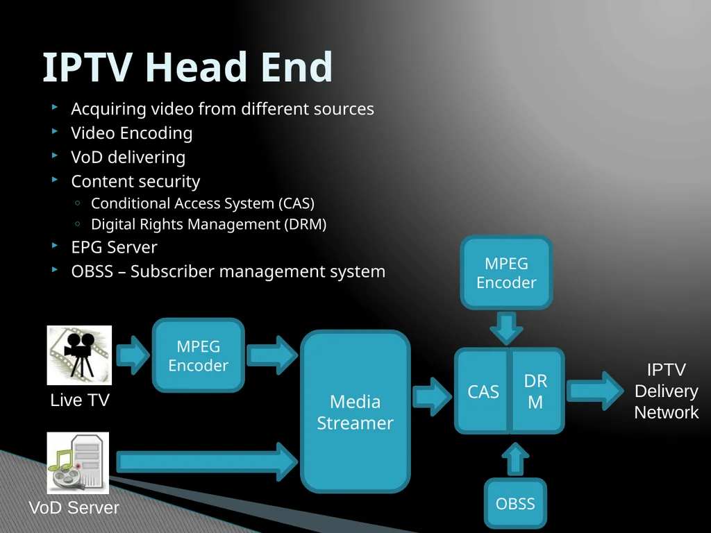 IPTV Technology What is IPTV IPTV Services IPTV - slide 13 of 27