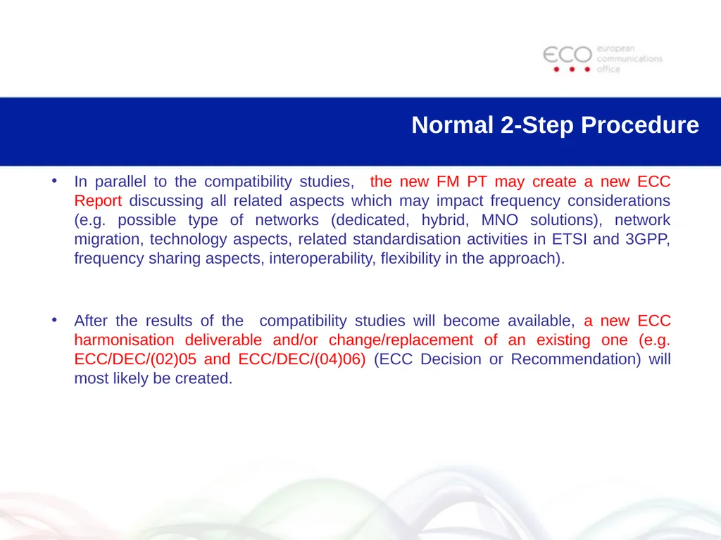 Radio Spectrum Considerations for Present and - slide 8 of 10