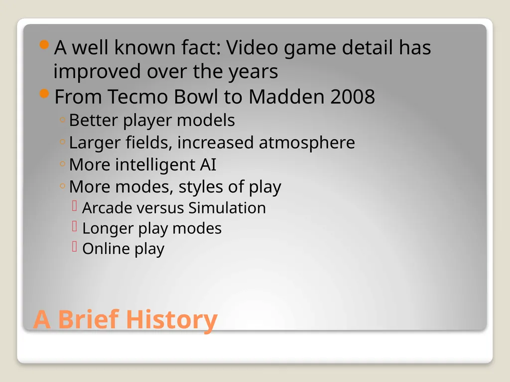 Sports Games: Artificial Intelligence and Physics - slide 4 of 58