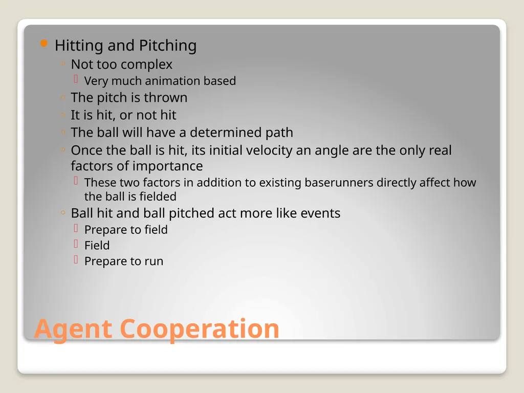 Sports Games: Artificial Intelligence and Physics - slide 41 of 58