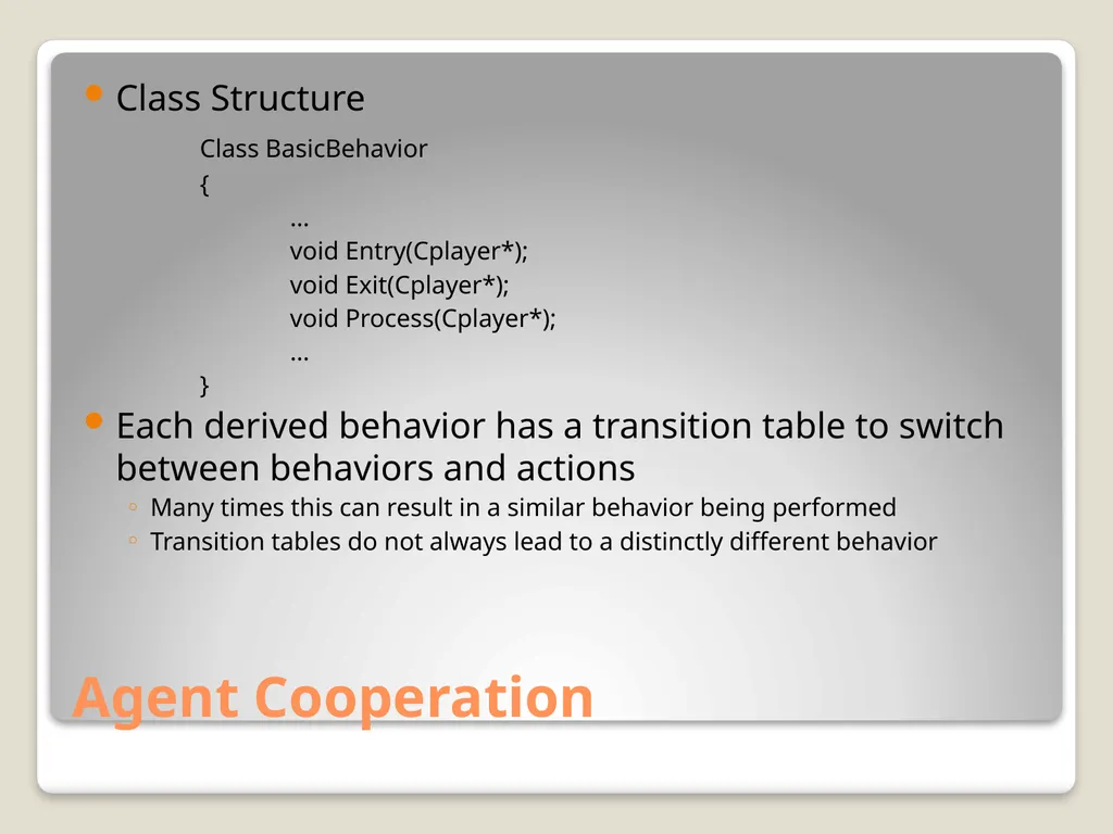 Sports Games: Artificial Intelligence and Physics - slide 44 of 58
